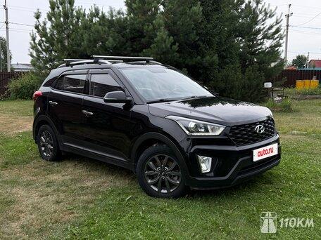 Hyundai, Creta, 2000, 149, бензин, внедорожник, автомат, полный привод, среднее состояние, левый, черный, 1 990 000 ₽