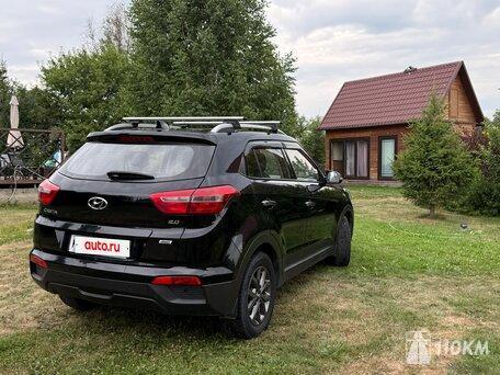 Hyundai, Creta, 2000, 149, бензин, внедорожник, автомат, полный привод, среднее состояние, левый, черный, 1 990 000 ₽
