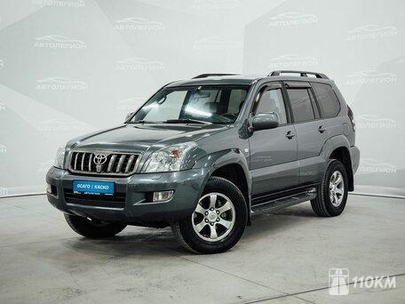 Toyota, Land Cruiser Prado, 4000, 249, бензин, внедорожник, автомат, полный привод, среднее состояние, левый, серый, 2 349 000 ₽