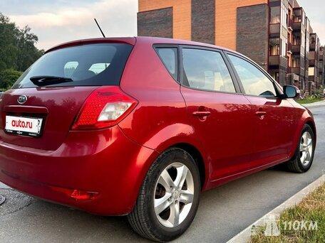 KIA, ceed, 1600, 125, бензин, хэтчбек, автомат, передний привод, среднее состояние, левый, красный, 690 000 ₽