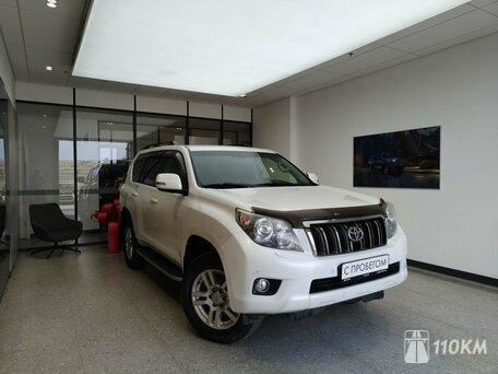 Toyota, Land Cruiser Prado, 3000, 173, дизель, внедорожник, автомат, полный привод, среднее состояние, левый, белый, 2 750 000 ₽