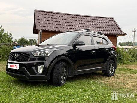 Hyundai, Creta, 2000, 149, бензин, внедорожник, автомат, полный привод, среднее состояние, левый, черный, 1 990 000 ₽